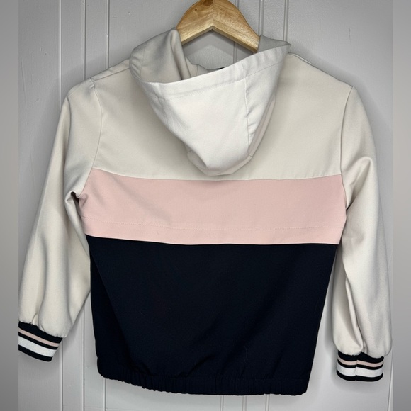Zara Kids Tri-Color pink black cream Hoodie size 9 - Picture 9 of 9